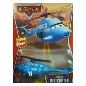  Disney Pixar World of Cars   New Style Dinoco Helicopter 