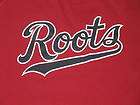 ROOTS CANADA Sleeveless Cotton T Shirt Top Tee Red Mens Size Large