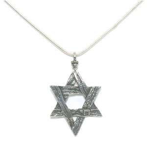  Boys Star Necklace with Chai   by Ben Zion David