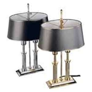   El Casco Double Pedestal Lamp Chrome M 665CT