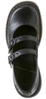 NEW Dr. Doc Martens CANDIE Black Leather Mary Jane Shoes UK 8 US 10 