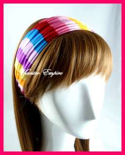 candy multi colors lolita cotton headband hairband brand new color 