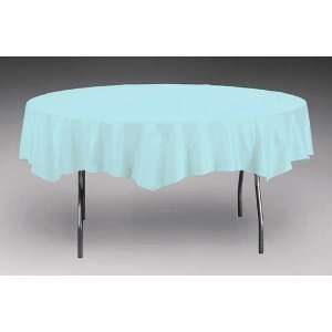  Pastel Blue 82 Plastic Table Cover 