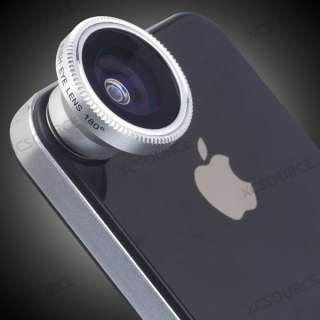  Fish Eye Camera Lens for iPhone 4 4S 4G itouch HTC EVO 3D DC071  