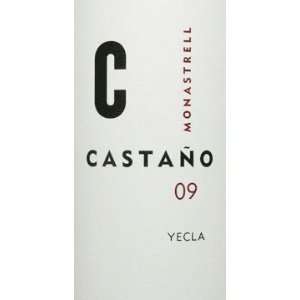  2009 Castano Monastrell Yecla 750ml Grocery & Gourmet 