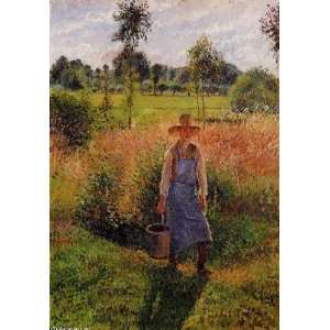  FRAMED oil paintings   Camille Pissarro   24 x 34 inches 