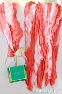 CALYPSO ST. BARTH for Target Tie Dye TieDye Silk Crinkle Scarf Scarves 