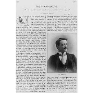  Charles Francis Jenkins,1867 1934,The Phantoscope,text 