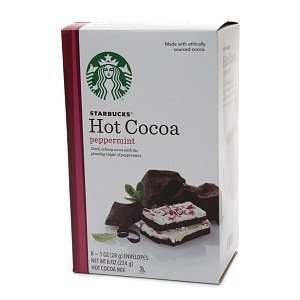Starbucks Hot Cocoa Mix, Peppermint, 8 Grocery & Gourmet Food
