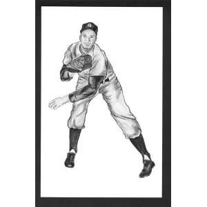  1989 Ted Williams Museum Postcards   Johnny Podres 