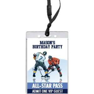  Hockey All Star Pass Invitation