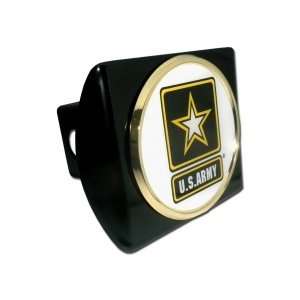  States Army USA Black with Gold Plated Star & Seal Emblem Trailer 