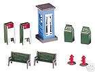 Bachmann 42209 Park Assortment (9) HO Scale