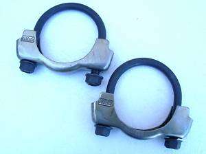 Exhaust Pipe Clamps 1968 1970 Mustang Shelby  
