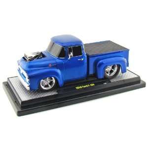  1956 Ford F 100 Ground Pounder 1/24 Blue Toys & Games