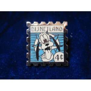   Mickey Stamp Collection   Pluto 4 Cent Stamp Pin 