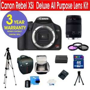 Purpose Kit with Canon EOS Rebel XSI 450D 12.2 MP Digital Camera (Body 