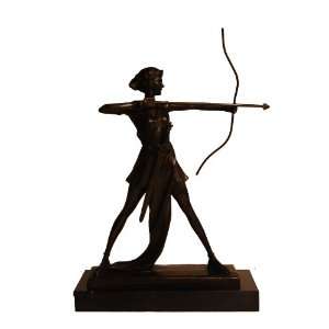  Bronze Statue The Archer Priess Artist Inspired Sculpture 