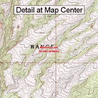   Map   Mystery Cave, Montana (Folded/Waterproof)