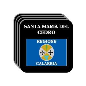   , Calabria   SANTA MARIA DEL CEDRO Set of 4 Mini Mousepad Coasters