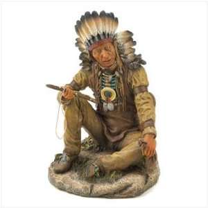  Native American Chief Figurine
