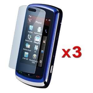  3x CELL PHONE LCD SCREEN GUARD FOR LG AT&T GR500 XENON 