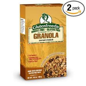 Glutenfreedas Raisin Honey Almond Granola, 10.5 Ounce (Pack of 2)