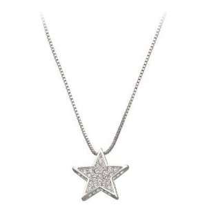  Swarovski Necklace Star Pendant  Crystal Jewelry