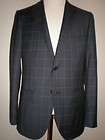 RAFFAELE CARUSO Vakko windowpane suit   Size 40 40R US   New with Tags