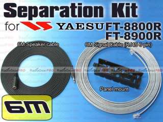 Separation Cable Kit for Yaesu FT 8800R FT 8900R 6M  
