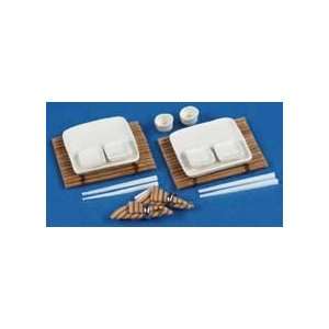 Miniature Sushi Dinner Set for 2 sold at Miniatures Toys 