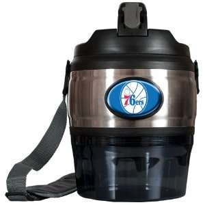 Sports NBA 76ERS 80oz Grub Jug with Removable Bottom/Stainless Steel