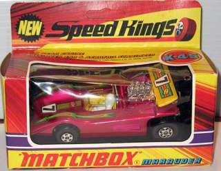 Heres a great looking 1972 MATCHBOX SPEED KINGS K 45 MAURAUDER. MINT 