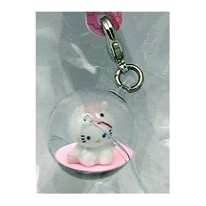   Kitty Costumed Chinese Zodiac Sign in Water Ball (Horse)   Zipper Pull