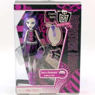 MONSTER HIGH Doll SPECTRA VONDERGEIST Toy Pet Rhuen New in Box  