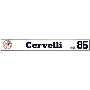 Francisco Cervelli #85 2008 Yankees Spring Training Game Used Locker 