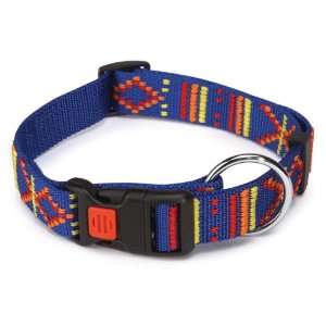  Guardian Gear Nylon Mohave Dog Collar, 6 to 10 Inch, Blue 