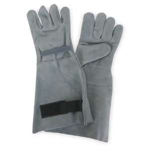  Gloves, Premium Split Cowhide with Extended Gauntlet Cuff 
