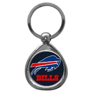  Buffalo Bills NFL High Polish Chrome Key Tag w/ Photo Dome 