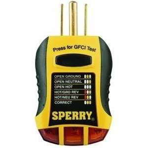  Sperry GFI6302 GFCI Outlet Tester