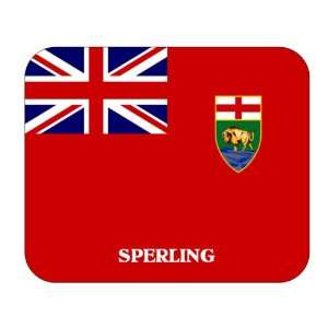  Canadian Province   Manitoba, Sperling Mouse Pad 