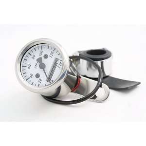   Mechanical White Face Speedometers For Harley Davidson Automotive
