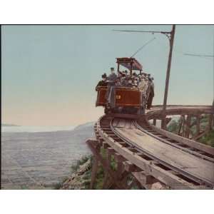 Reprint Circular Bridge, Mt. Lowe Railway 1897 1924 