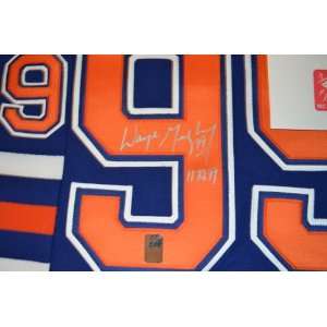  WGA Wayne Gretzky Signed Authentic Hall of Fame Jersey 99 