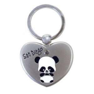  San Diego Key Chain Panda Sparkling Metal Kitchen 