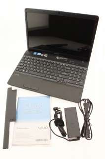 Sony Vaio VPCEH1EGXB 2.3GHz 15.5 Laptop Computer 027242832473  