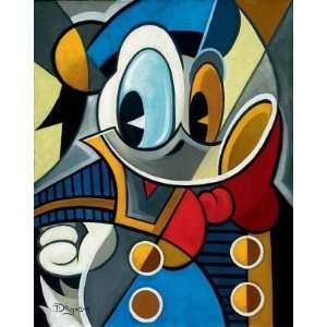   Cubist Quack   Disney Fine Art Giclee by Tim Rogerson