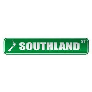   SOUTHLAND ST  STREET SIGN CITY NEW ZEALAND Everything 