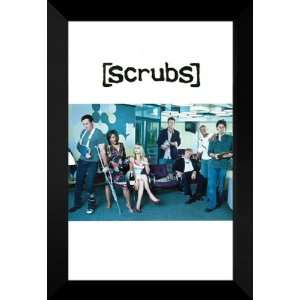  Scrubs 27x40 FRAMED TV Poster   Style C   2001