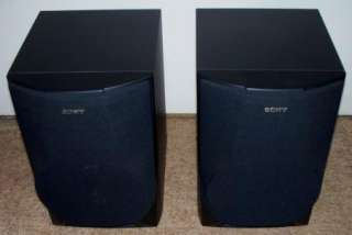 Sony SS H991 3 Way Bookshelf Speakers  